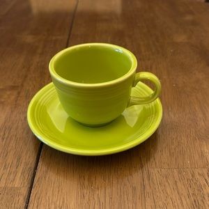 mug and saucer